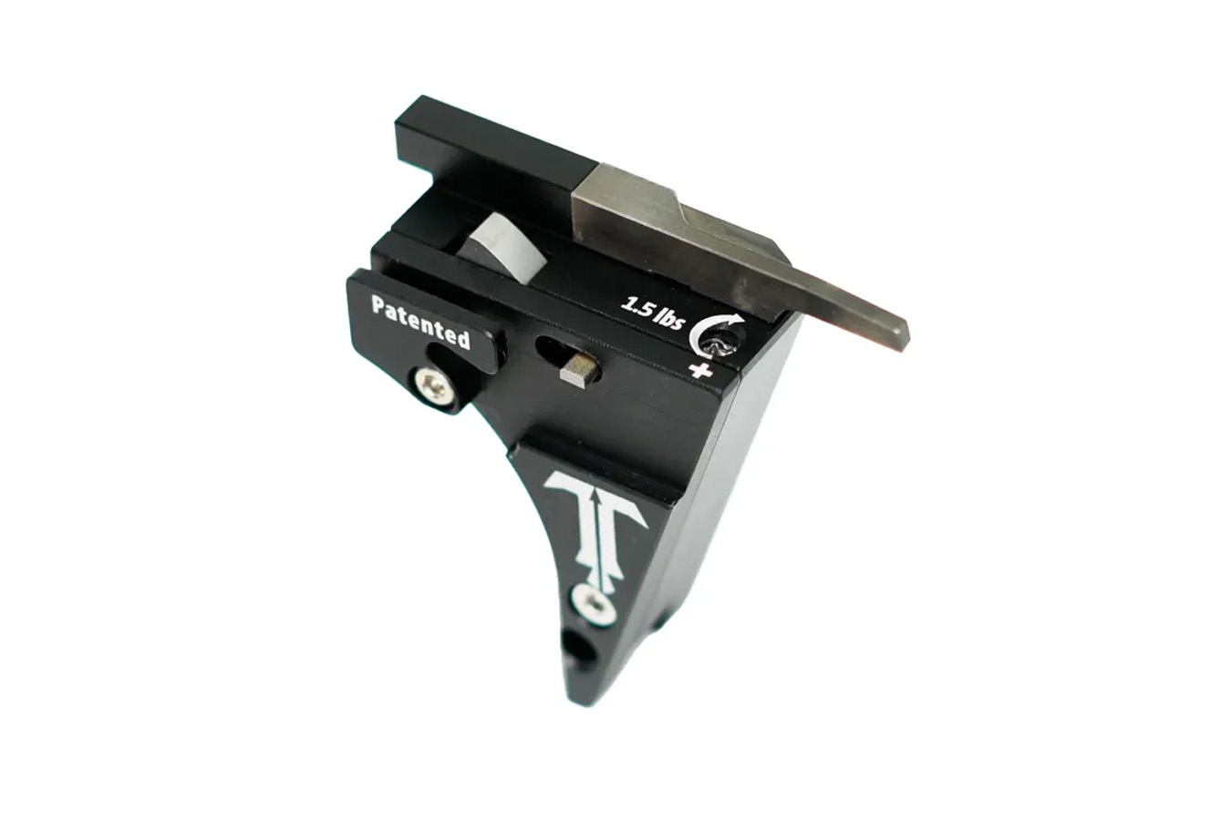 Triggertech Two Stage 9mm / .40 S&W Black Certified Special Flat Trigger for Glock